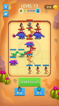 Dino Merge - Screenshot 2