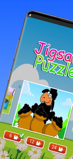 Baa Black Sheep Puzzle Jigsaw - Screenshot 1