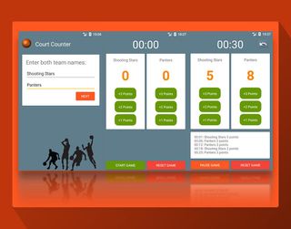 Basketball Court Counter - Screenshot 1