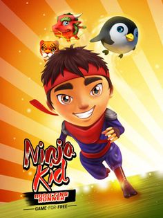 Ninja Kid Run VR: Fun Games - Screenshot 1