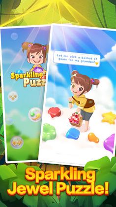 Sparkling Jewel Puzzle - Screenshot 1