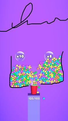 Draw to Play : Balls 3D - Screenshot 2