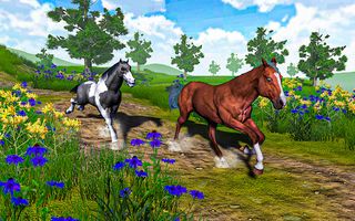 Wild horse family simulator 3D - Screenshot 2