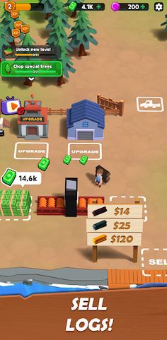 Lumber GO! - Screenshot 1