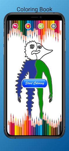 Garten Of BanBan 4 Coloring - Screenshot 1