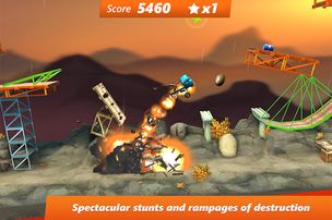 Bridge Constructor Stunts - Screenshot 2