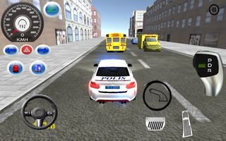 American M5 Police Car Game - Screenshot 1