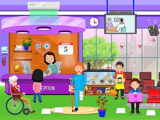 Pretend Town Hospital Doctor - Screenshot 3