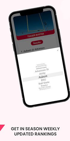 TeaserBuster - NCAAF Predictor - Screenshot 3