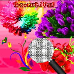 Beauty Flowers Coloring Number - Screenshot 3
