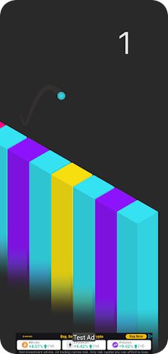 Boucing Colorz Ball - Screenshot 2