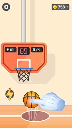 Basketball - Dunk Shot - Screenshot 2
