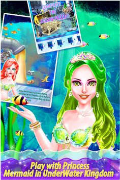 My Little Mermaid - Girls Game - Screenshot 3