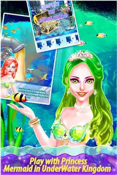 My Little Mermaid - Girls Game - Screenshot 3