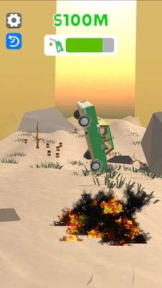 Driving Cars Down Hill - Screenshot 3