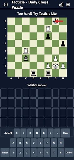 Tacticle - Daily Chess Puzzle - Screenshot 1