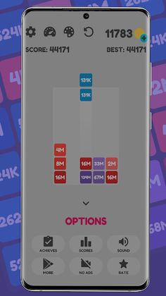 Square Merge: Infinite 2048 - Screenshot 1