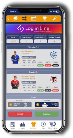 Fantasy Rugby World - Screenshot 2