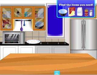 Winter cake cooking games - Screenshot 1