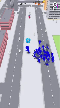 Crowd War: io survival games - Screenshot 2