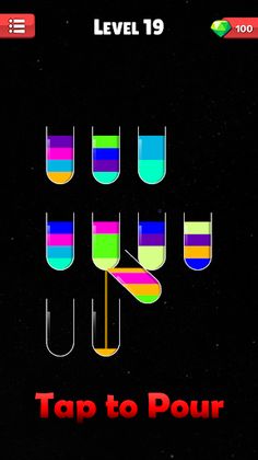 Water Sort Puzz Color Sorting - Screenshot 1