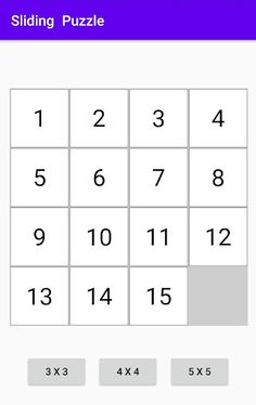 Sliding Puzzle - Screenshot 1