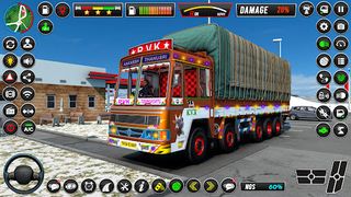 Indian Cargo Truck Driver Game - Screenshot 1