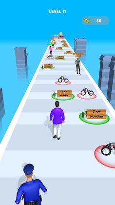 Beggar Runner 3D - Screenshot 2