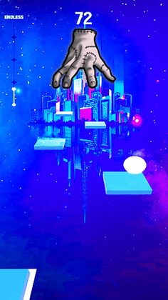 Wednesday Addams- Tiles Hop - Screenshot 3