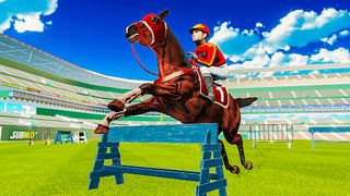 Horse Racing 3d: Horse Jumping - Screenshot 1