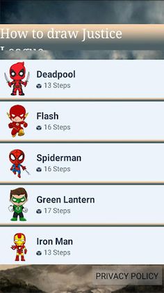 How To Draw Justice League - Screenshot 2