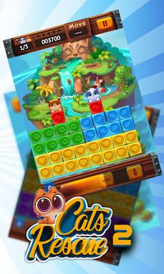 Bubble Cat Rescue 2 - Screenshot 3