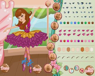 Ballerina Pretty Girl Dress up - Screenshot 2