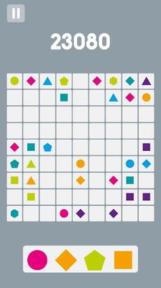 Shapes - endless puzzle game - Screenshot 2