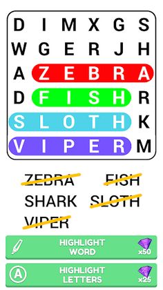 Word Search Puzzle Game - Screenshot 4