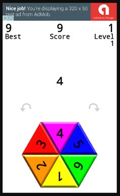 1 to 6 - Number & Colour Game - Screenshot 3