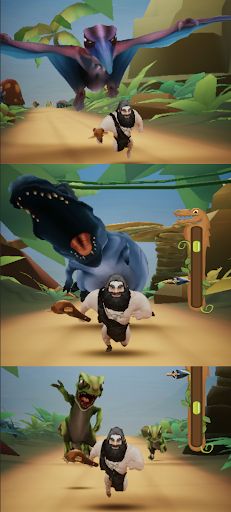 Dino Dave : On the Hunt! - Screenshot 3