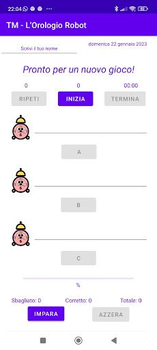 Musical Tables - Robotic Clock - Screenshot 1