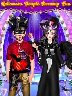 Halloween DressUp & MakeUp Sal - Screenshot 2