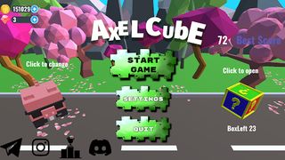 Axel Cube: Gravity Force - Screenshot 1