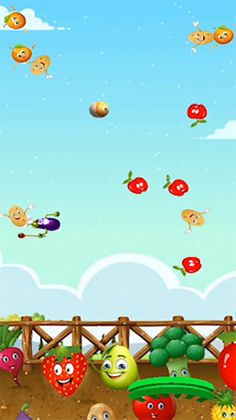 fruit and vegetable game - Screenshot 1