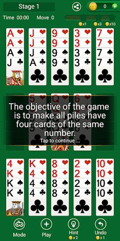 15 Piles Solitaire - Screenshot 3