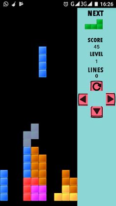 Falling blocks - Screenshot 2