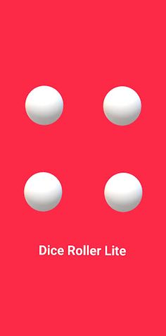 Dice Roller Lite - Screenshot 1