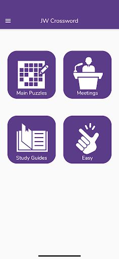 JW Crossword - Screenshot 1