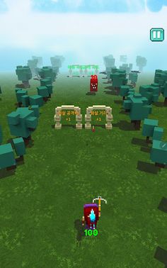 Cube Knights : Run & Shot - Screenshot 3