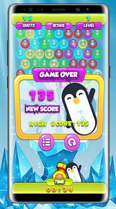 Penguin shot the ball - Screenshot 3