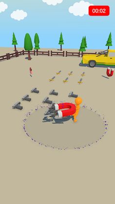 Magnet Hero: Collect and Shoot - Screenshot 4