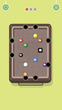 Flick 8 Ball - Screenshot 1
