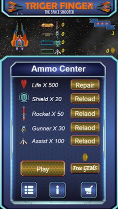 Trigger Finger - Space Shooter - Screenshot 1